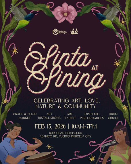 Sinta at Sining Promotional Material | Adobe Photoshop and Illustrator